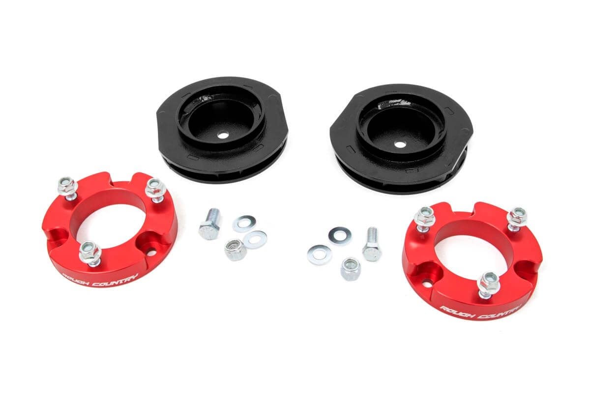 Toyota 4Runner Suspension Lift Kit - Rough Country - 2 Inch Lift - Red - '03-'09